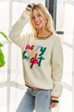 Rainbow Band Merry and Bright Sweater