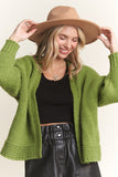 Drop Sweater Cozy Cardigan