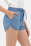 Elastic Waistband Shorts