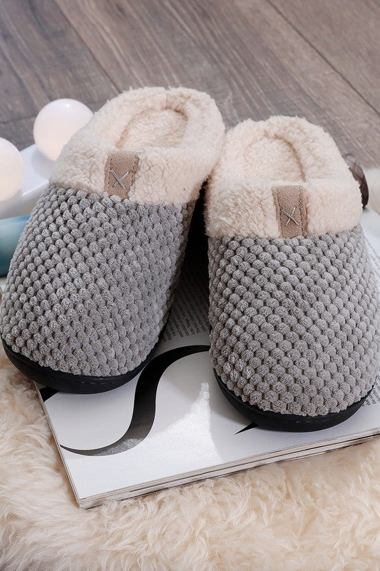 Soft Faux Fur Slippers