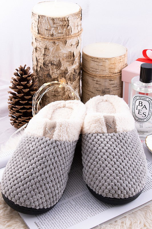 Soft Faux Fur Slippers