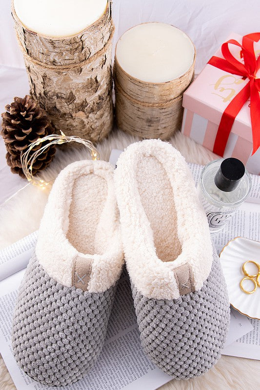 Soft Faux Fur Slippers