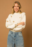 Polkadot Crop Sweater