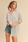 Striped Button Down Shirt