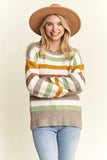 Multi Color Stripe Sweater