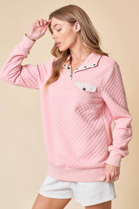 Diamond Cotton Pullover