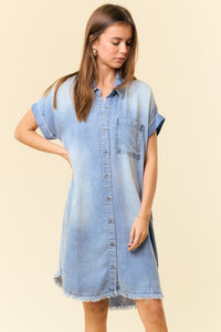 Denim Pocket Dress