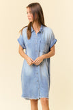 Denim Pocket Dress