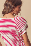 Stripe Lightweight Sweater Top