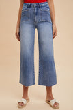 High Rise Stretch Denim Jeans