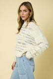 Textured Sweater Top