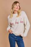 Ho Ho Ho Holiday Sweater