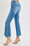 Mid Rise Tummy Control Bootcut Jeans