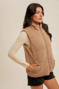 Zipper Front Vest