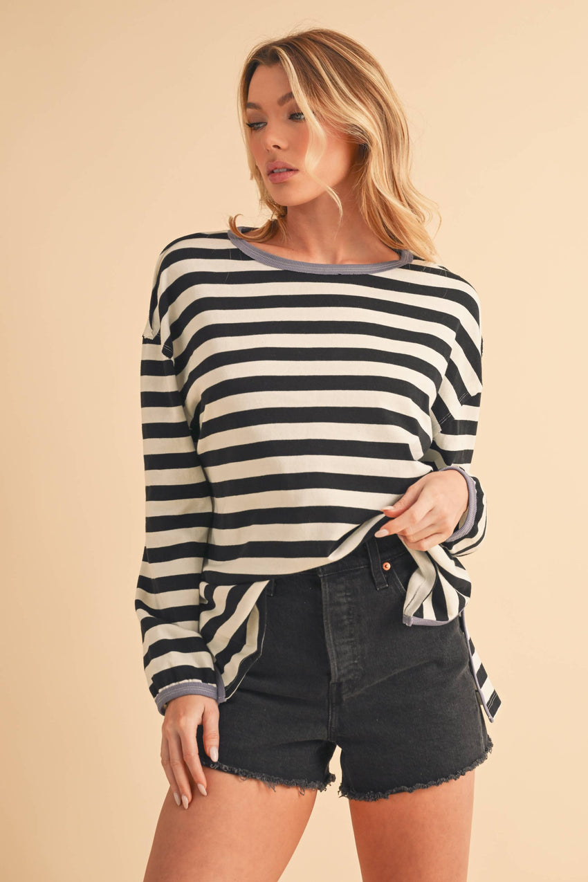 Onida Stripe Top