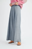 Pleated Palazzo Pants