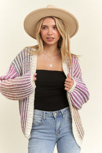 Multi Color Ombre Cardigan