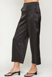 Satin Straight Pants