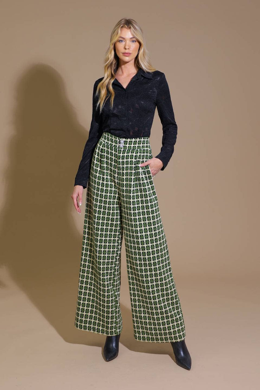 Tweed Pants