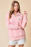 Diamond Cotton Pullover