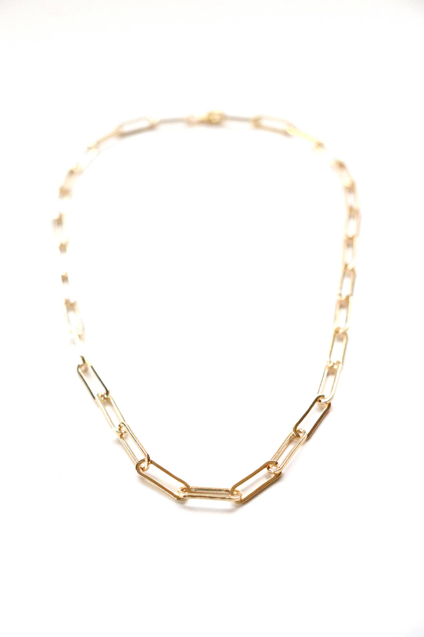 Gold Chain Necklace - Water Resistant