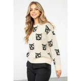 Cat Pattern Sweater