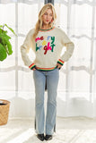 Rainbow Band Merry and Bright Sweater