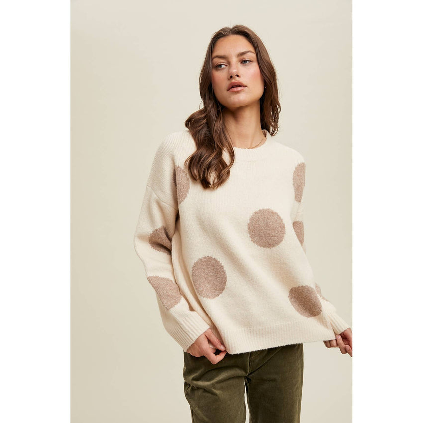 Polka Dot Sweater