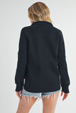 Long Dove Funnel Neck Half Zip