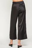 Satin Straight Pants