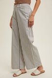 Striped Wide Leg Pants