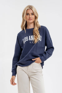 Los Angeles Print Sweatshirt